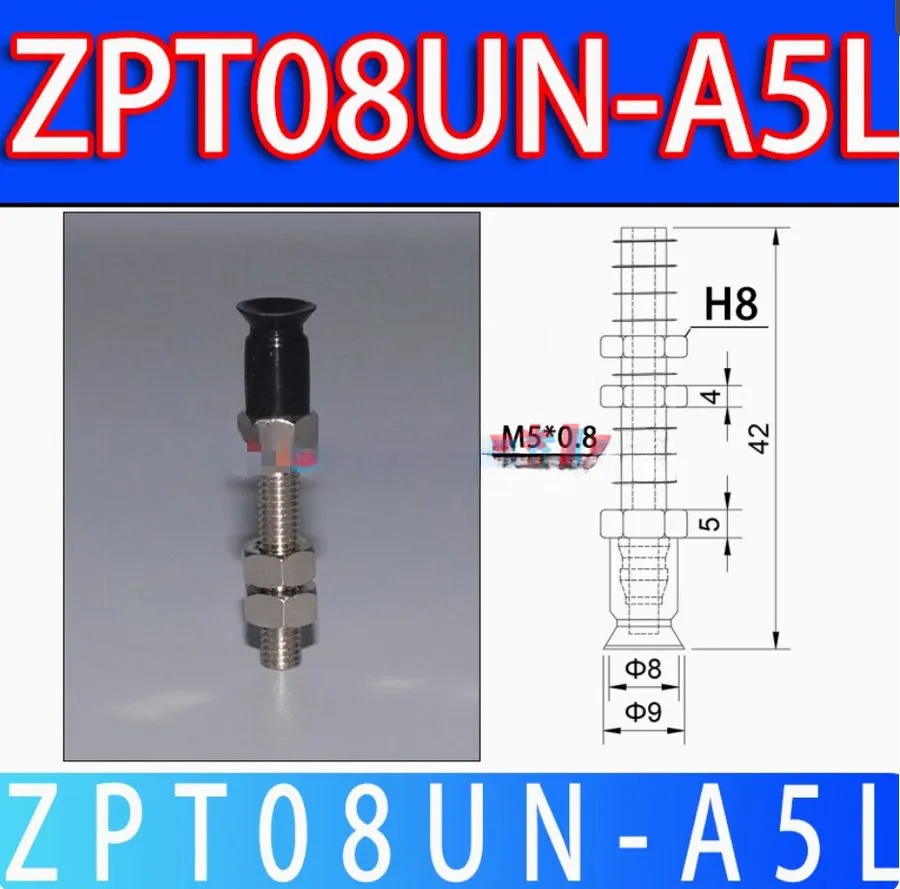 Вакуумная присоска pack ZPT08UN-A5L Vacuum Suction Cup