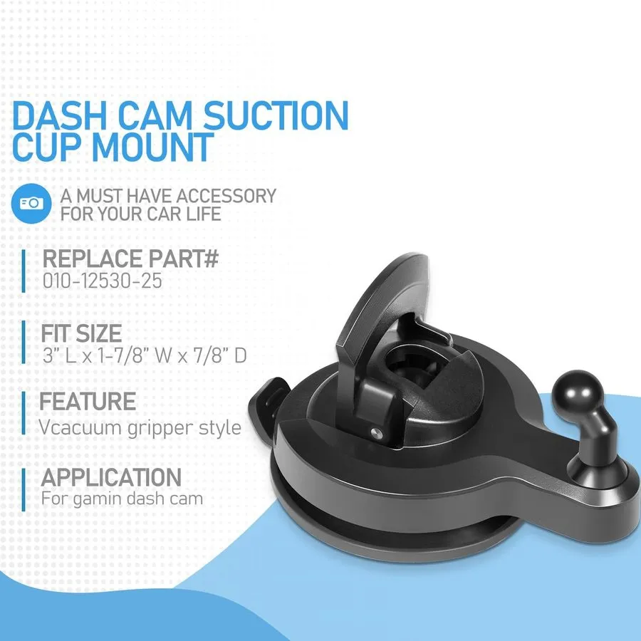 Вакуумная присоска 010-12530-25 Universal Dash Cam Suction Cup Mount