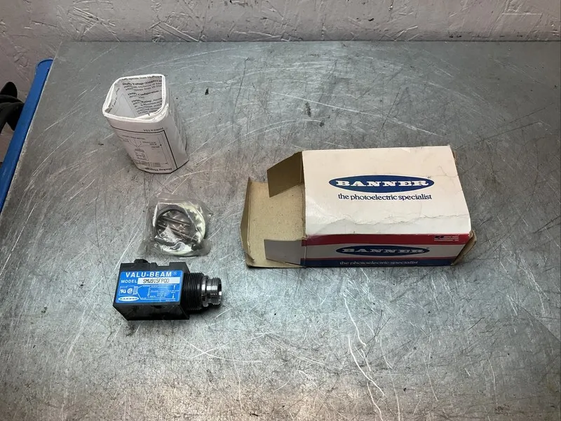 Фотоэлектрический датчик BANNER ENGINEERING SMW915FPQD PHOTOELECTRIC SENSOR VALU