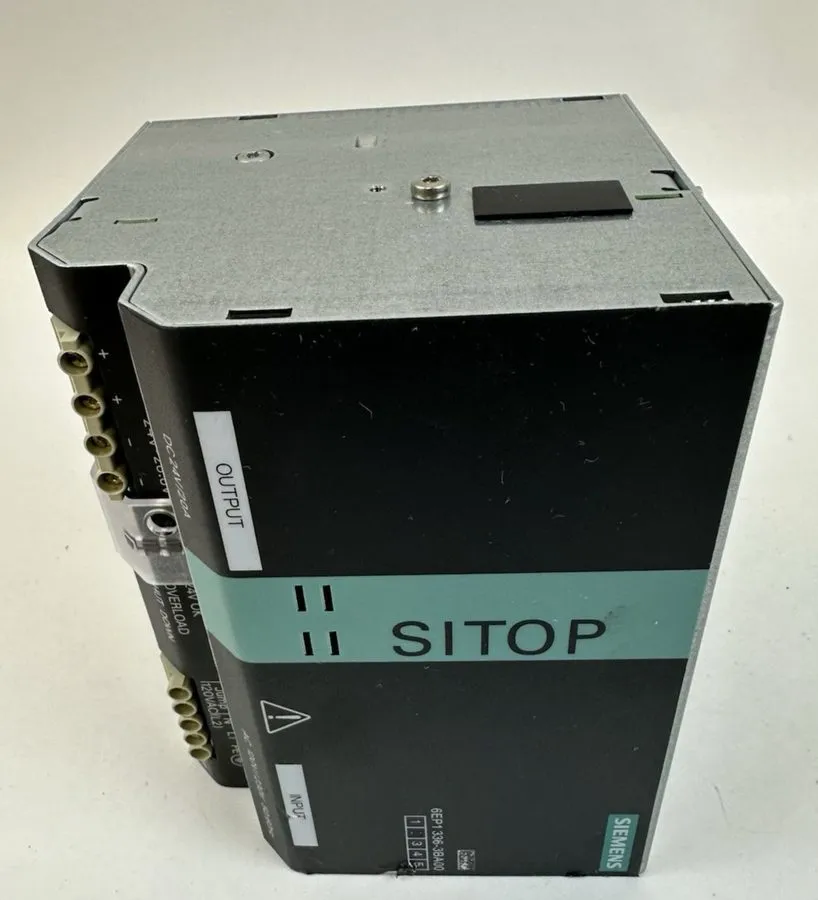Блок питания Siemens SITOP modular 6EP1336-3BA00 Power Supply 24VDC 20A DIN Rail