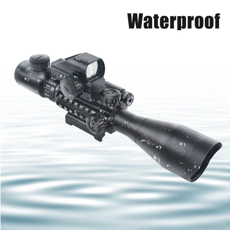 Оптико-электронная система UUQ C4-12X50 Rifle Scope Dual Illuminated Reticle W/L — фото лота 3