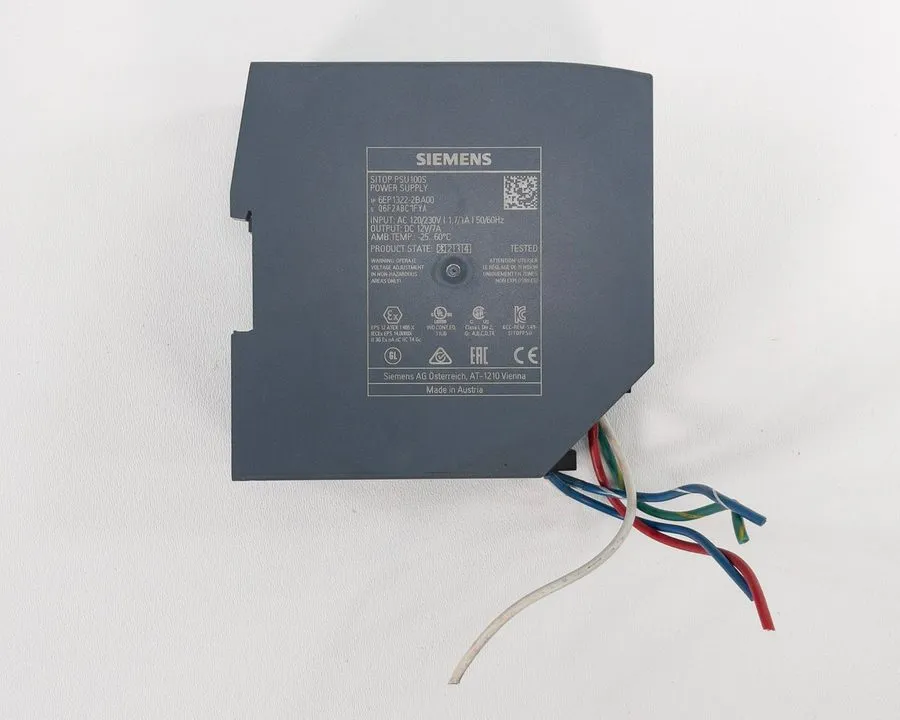 Блок питания Siemens SITOP PSU100S 6EP1322-2BA00 (12VDC/7A, 84W stabilized power