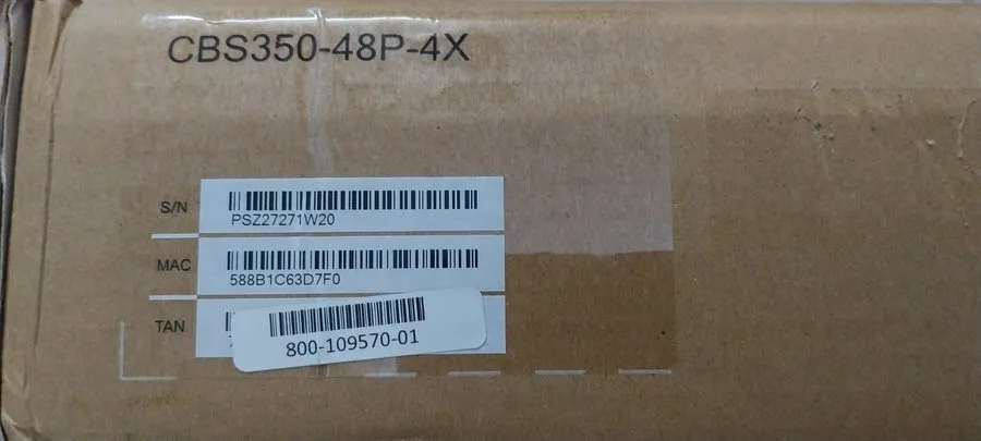 Коммутатор Cisco CBS350-48P-4X 48*Gigabit POE Port 4x10G SFP+ Switch