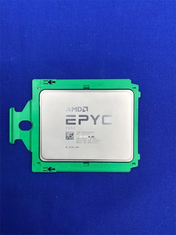 Процессор AMD EPYC 7452 32 cores 64 threads 2.35GHz up to 3.35GHz 155w cpu proce
