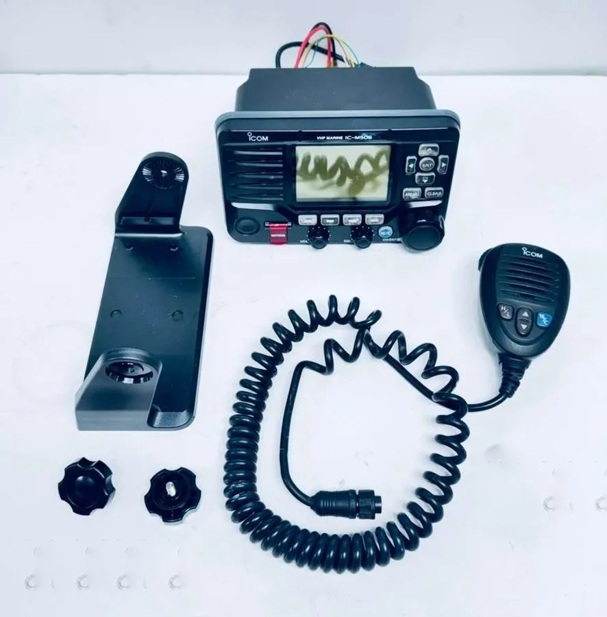 Радиостанция Icom IC-M506 VHF Radio Transceiver Rear Mic -Black