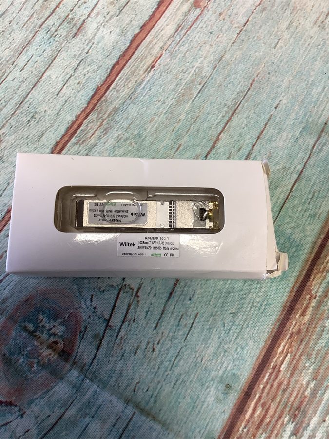 Трансивер Cisco SFP-10G-T-X SFP+ 10GBASE-T Copper RJ45 Transceiver 30m w/ Hologr