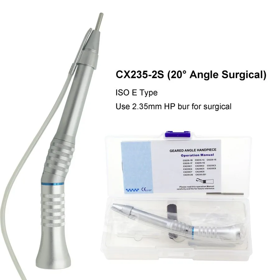 Стоматологический наконечник 1:2 Dental Handpiece Straight Surgical Attachment 2 — фото лота 3