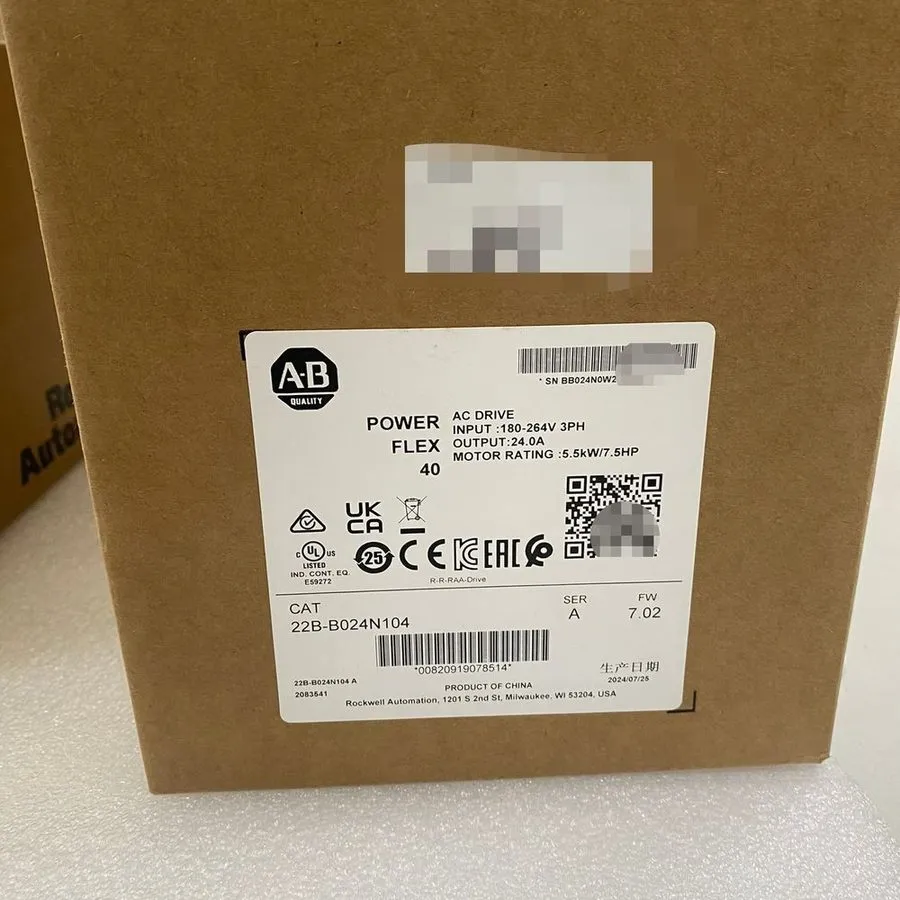 Частотный преобразователь Allen Bradley 22B-B024N104 PowerFlex 40- 5.5 kW (7.5 H