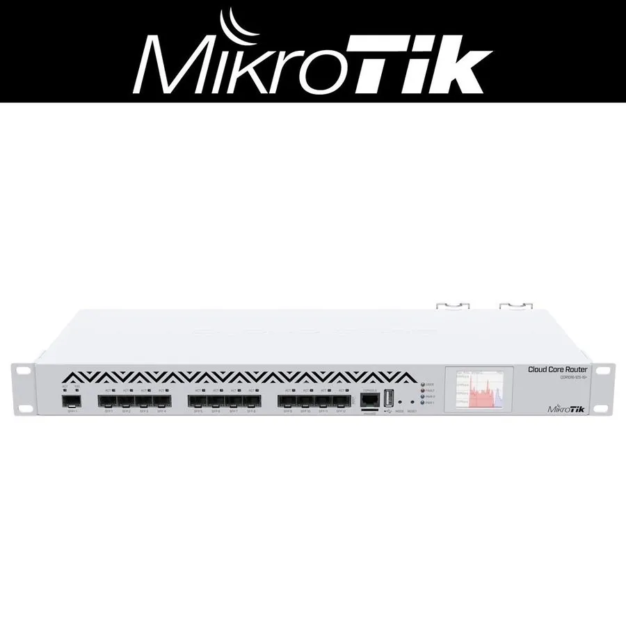 Маршрутизатор MikroTik CCR1016-12S-1S+ Cloud Core Router 12x SFP 1x 10G SFP+