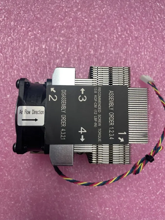 Радиатор Supermicro SNK-P0068APS4 2U Active Heatsink CPU LGA3647 Narrow ILM — фото лота 1