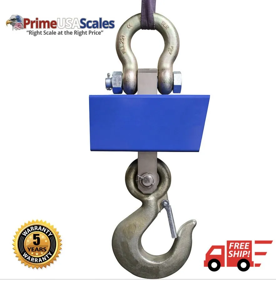 Весы Optima Scale OP-925-40000 Digital Heavy Duty Industrial Hanging LCD Crane S — фото лота 2