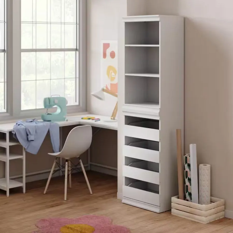 Холодильный шкаф Modular Storage 21.38 In. W White Reach-In Tower Wall Mount 3-S — фото лота 2