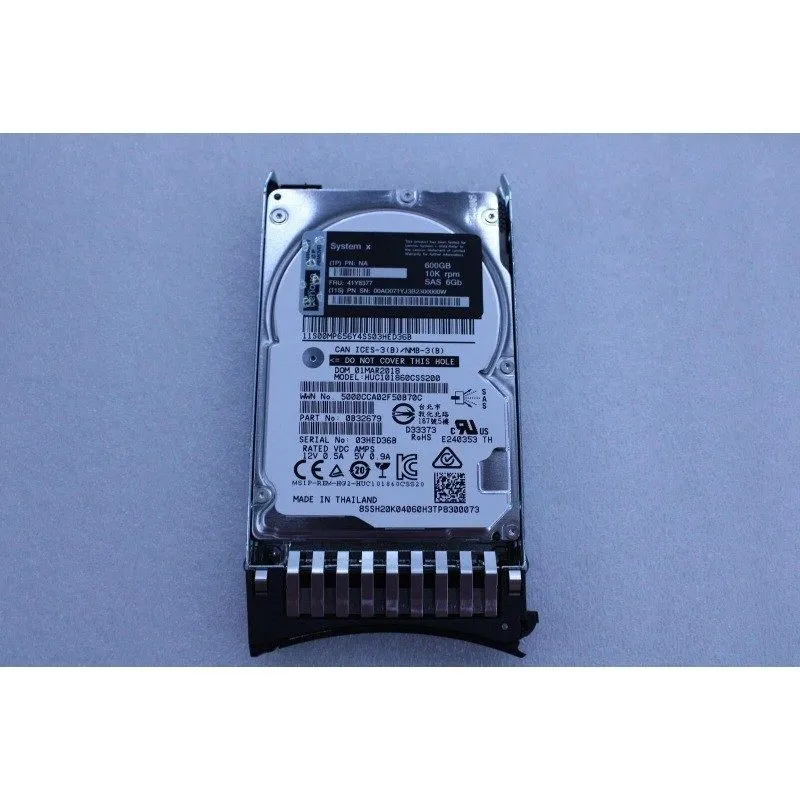 Жёсткий диск Lenovo 41Y8377 HARD DRIVE 00AD071 600GB 10K 6G SAS 2.5 HOT-SWAP HDD