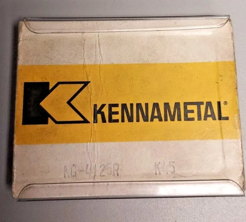 Режущий инструмент Kennametal: Grooving Insert- NG-4125R, K45, 5 Pack