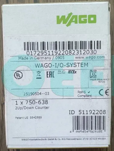 Модуль WAGO 750-638 COUNTER MODULE 24VDC