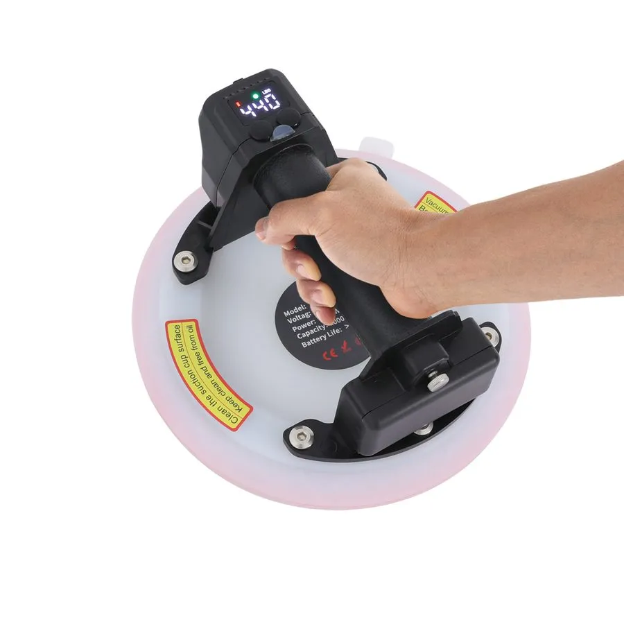 Вакуумная присоска Electric Vacuum Suction Cup Lifter TDP-007 200kg 21cm With Re — фото лота 2