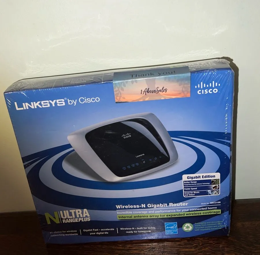 Маршрутизатор Cisco WRT310N 6.75 Mbps 4-Port Gigabit Wireless N Router