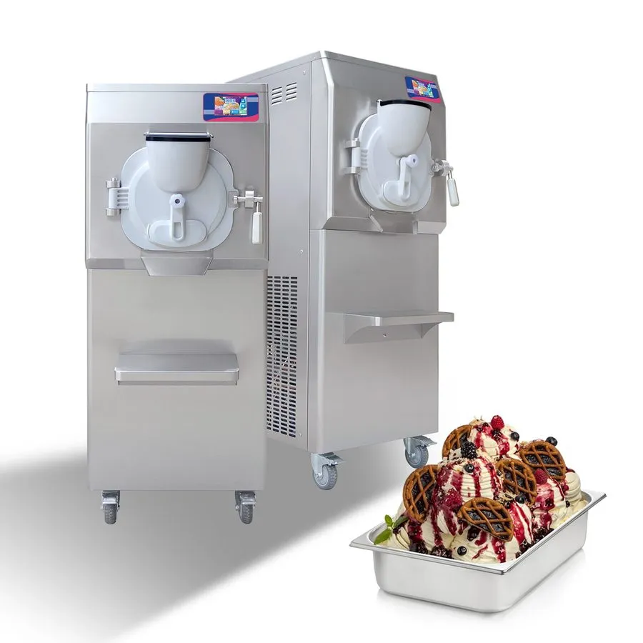 Льдогенератор Kolice Commercial Gelato Hard ice Cream Italian Water Ice Machine, — фото лота 2
