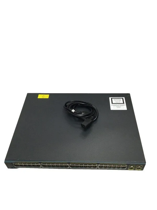 Коммутатор CISCO WS-C2960-48PST-L 48 PORT FE POE ETHERNET SWITCH W/2x SFP 370W