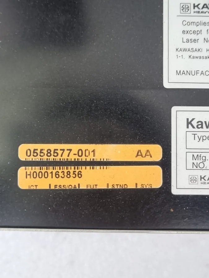Робот KAWASAKI ROBOT 3NS004S-C016 CCD ALIGNER WAFER HANDLING SYSTEM