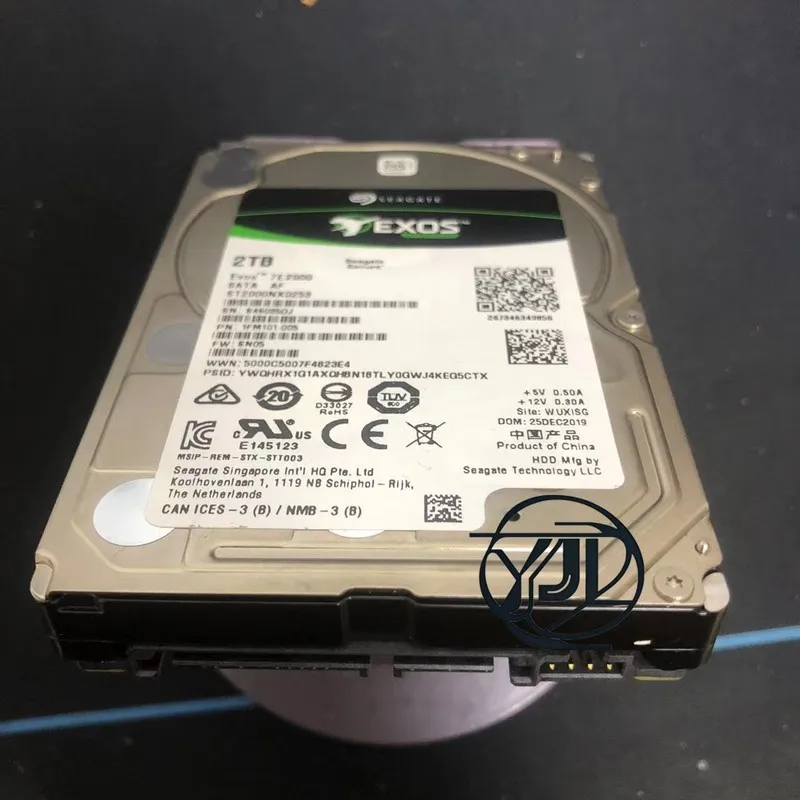 Жёсткий диск Seagate ST2000NX0253 Exos 7E2000 2TB SATA 6Gb/s 7200 RPM 2.5” Hard