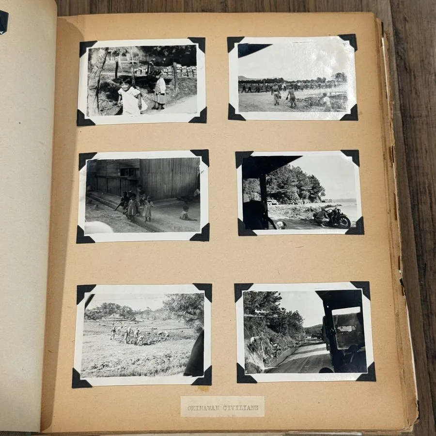 Лабораторный прибор WWII US Navy CUB-17 Okinawa 1945 Scrapbook Photos Documents  — фото лота 2