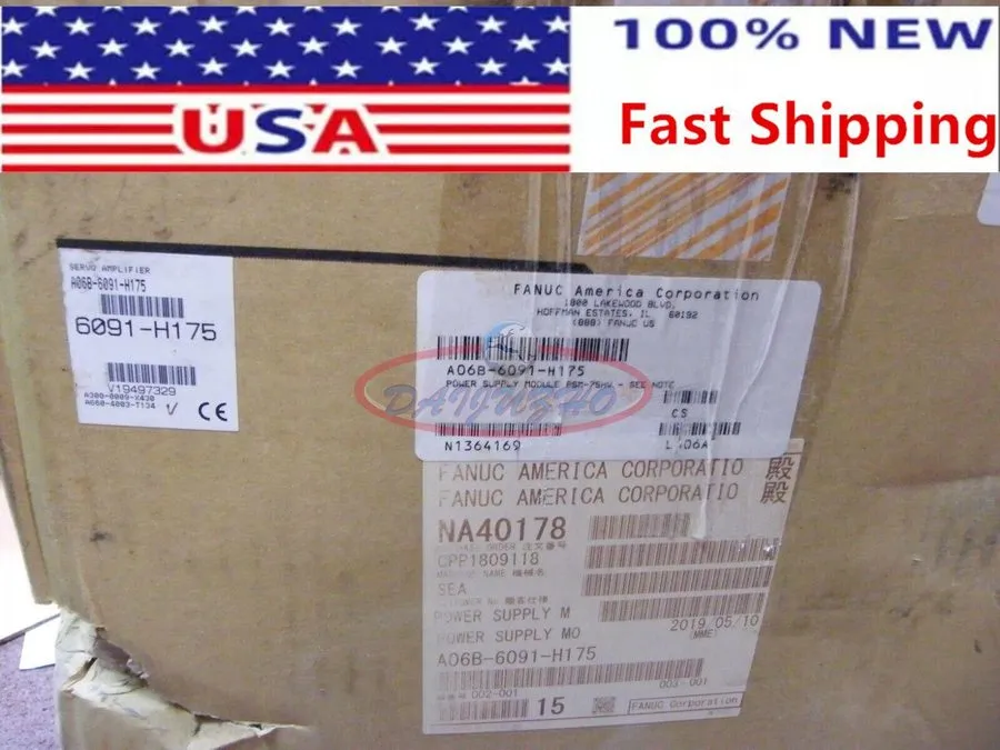 Сервоусилитель FANUC A06B-6091-H175 Servo Drive No Tariffs