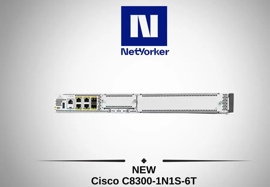 Маршрутизатор Cisco C8300-1N1S-6T C8300 Series Router