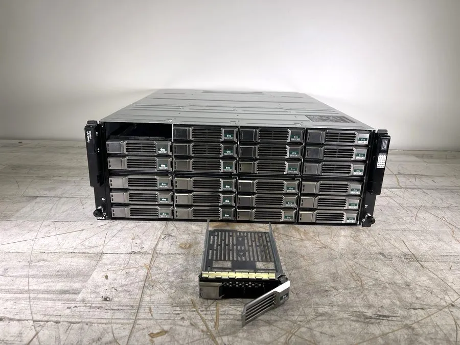 СХД DELL EQUALLOGIC PS6210E XLP416D G D 1200 @ 800GHz, 32GB RAM, NO HDD/OS (PART — фото лота 2