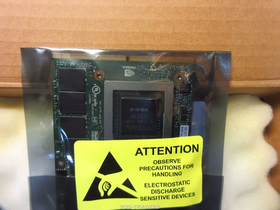 GPU-ускоритель DELL PRECISION 17 7710 GRAPHIC CARD NVIDIA QUADRO M3000M 4GB H99Y