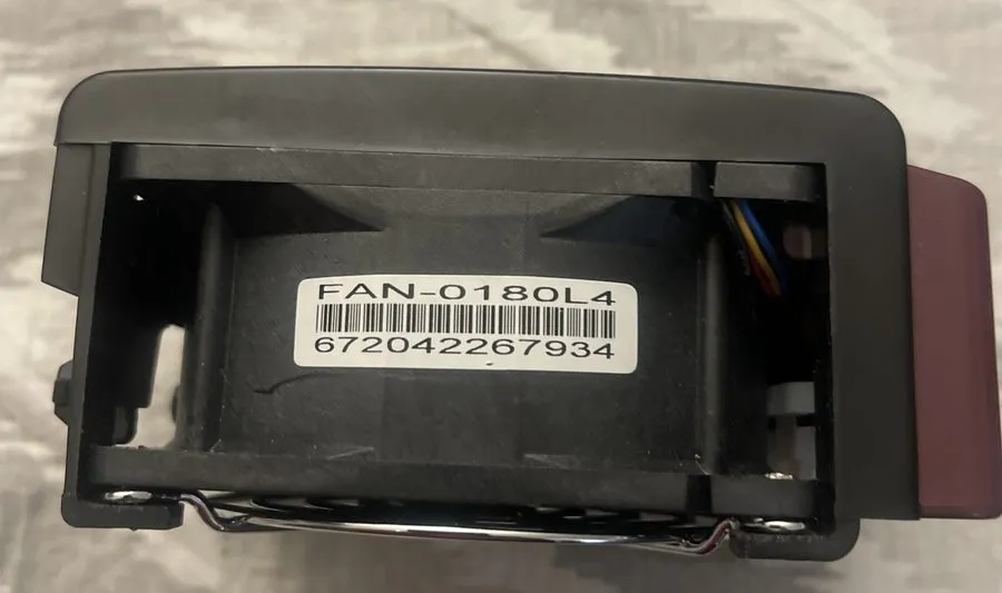 Вентилятор Supermicro FAN-0180L4 80x80x38 mm,9.4K RPM,Hot-swappable Rear Exhaust — фото лота 1