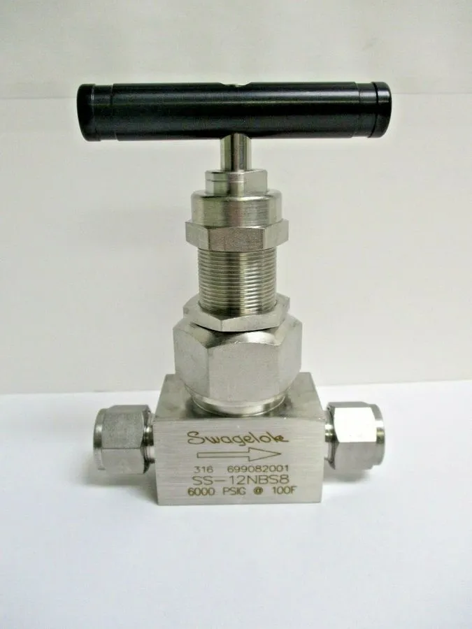 Клапан Swagelok SS-12NBS8 SS Severe Service Union Bonnet Needle Valve, 2.1