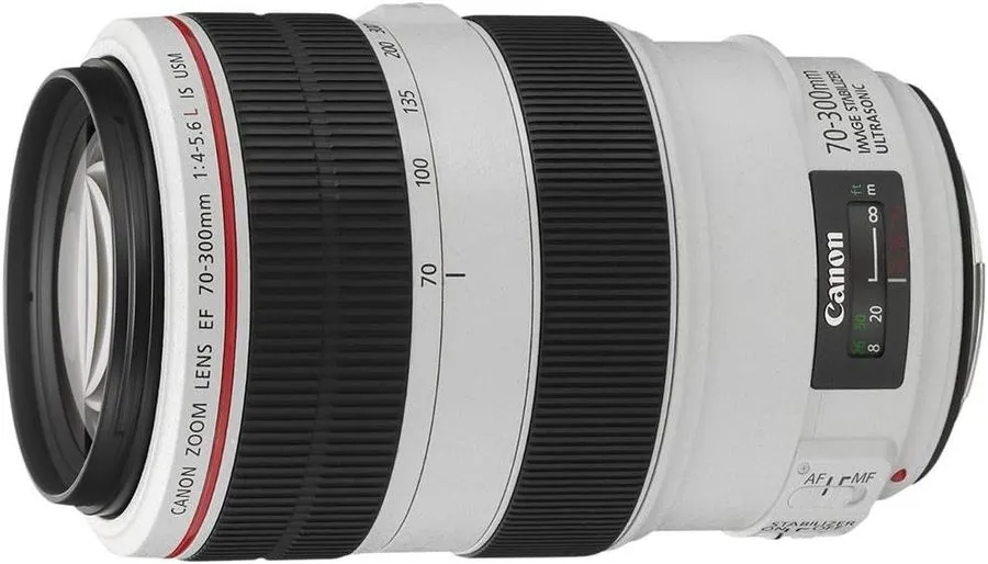 Объектив Canon telephoto zoom lens EF70-300mm F4-5.6L IS USM full size
