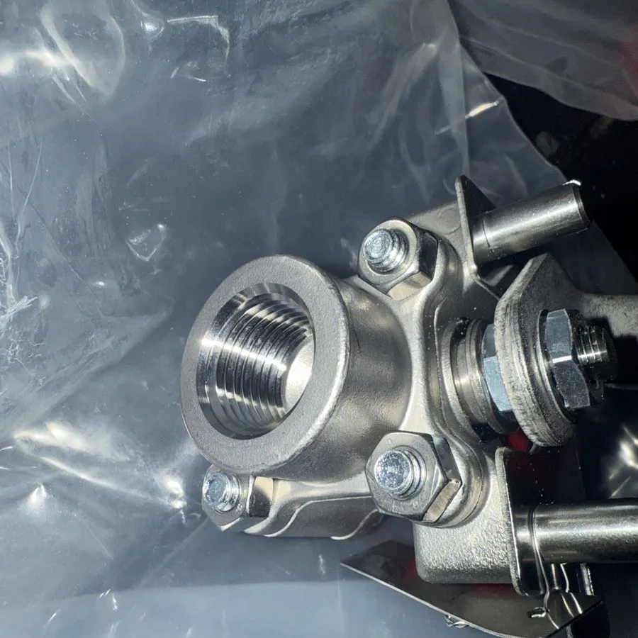 Клапан Flowserve Worcester SS ½" 446666RTSE R2 Stainless Steel Ball Valve Lever  — фото лота 2
