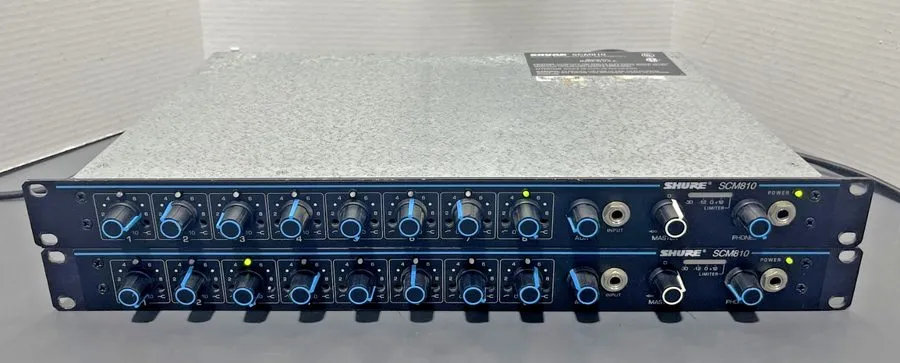 Микрофон Shure SCM810 8-Channel Automatic Microphone Mixer ( )