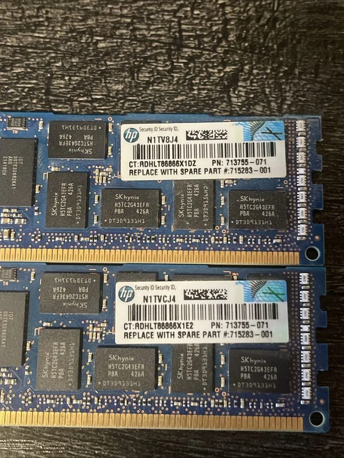 Модуль памяти SK Hynix 8GB 2Rx4 PC3L-12800R-11-13-E2
