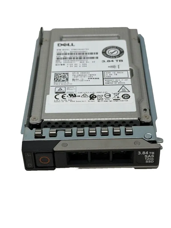 SSD-накопитель Dell N85XX / KIOXIA Toshiba KPM5XRUG3T84 SDFBE84DAB01 3.84TB 12Gb — фото лота 3