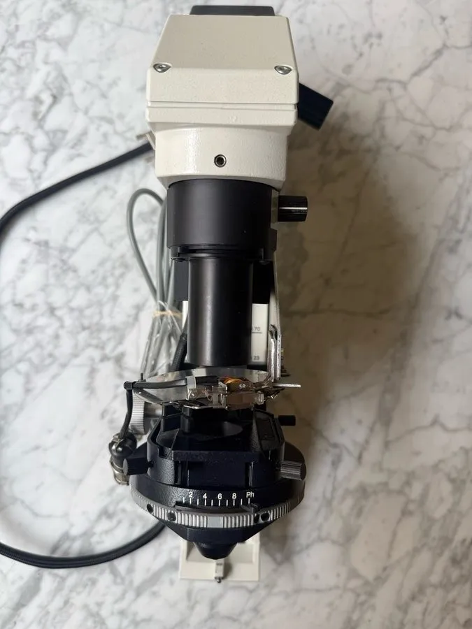 Микроскоп Leica DMIRBE Microscope 12v 100w Lamp Pillar Condenser Assembly 0.90S1 — фото лота 1