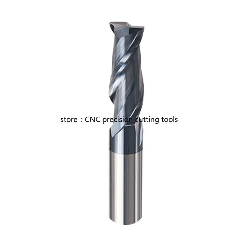 Оборудование ЧПУ 1/8-3/4 SAE HRC45-2Flute Solid Carbide CNC End Mill TiAlN Coate
