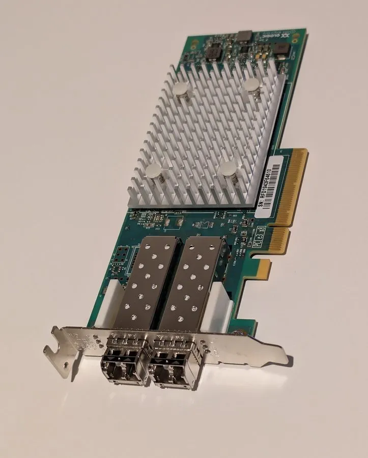 Контроллер Dell QLogic QLE2692-DEL 16Gb FC SFP+ Dual Port Full Height HBA YCVFG