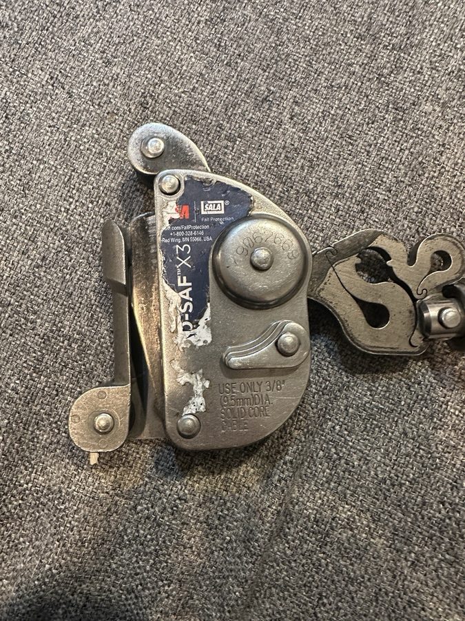 Складское оборудование 3M Fall Protection LAD-SAF X3 Flex Sleeve 6160054 Dia. 9. — фото лота 2