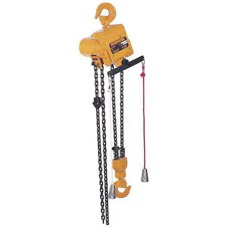 Таль Harrington Tcr2000c2-10 Air Chain Hoist, 4000 Lb. Cap., 10 Ft. Lft