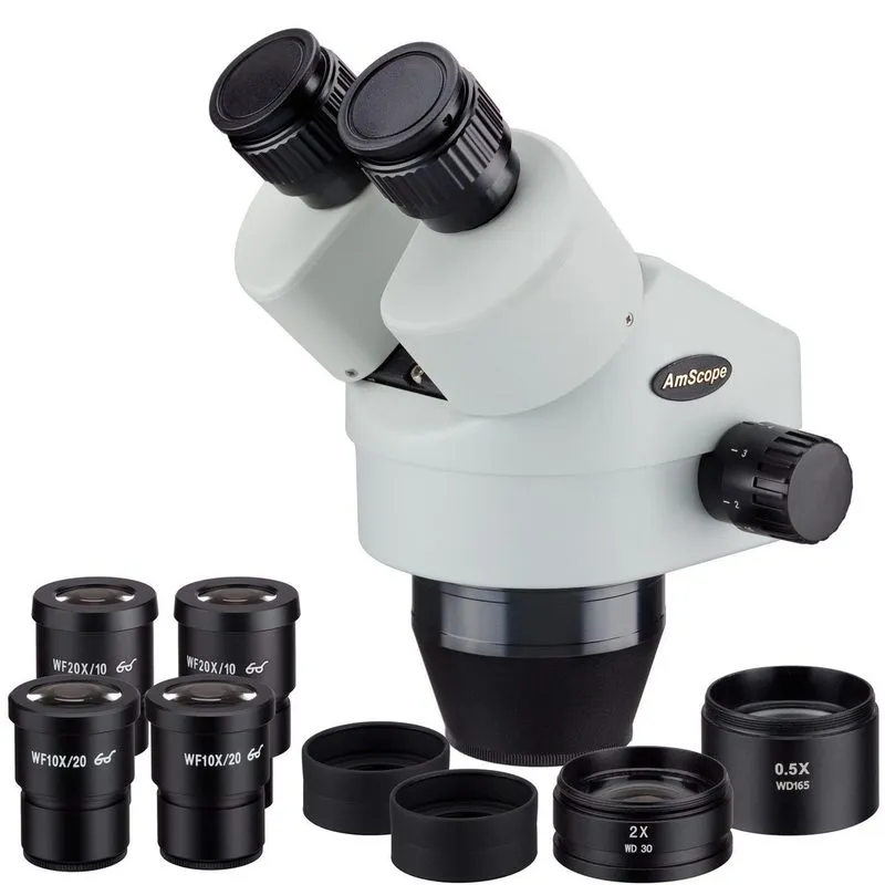 Микроскоп AmScope SM35180B 3.5X-180X Binocular Zoom Power Stereo Microscope Head