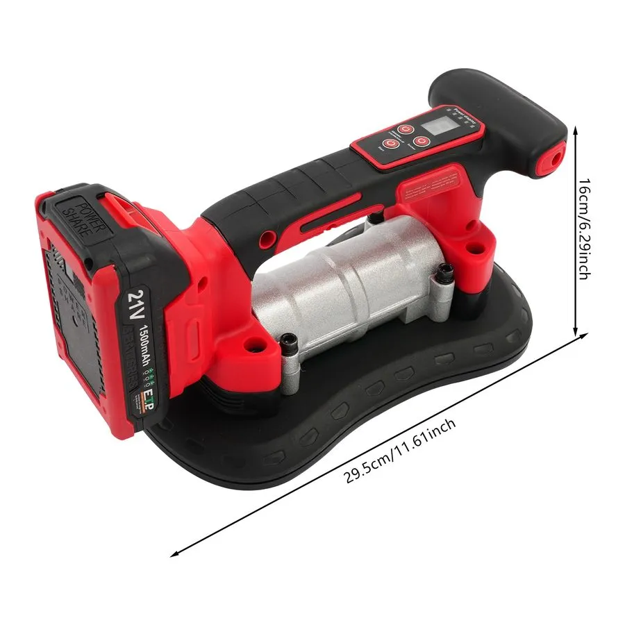 Вакуумная присоска 9-Gear Battery Powered Tile Handhold Vibrating Machine w/Suct — фото лота 2