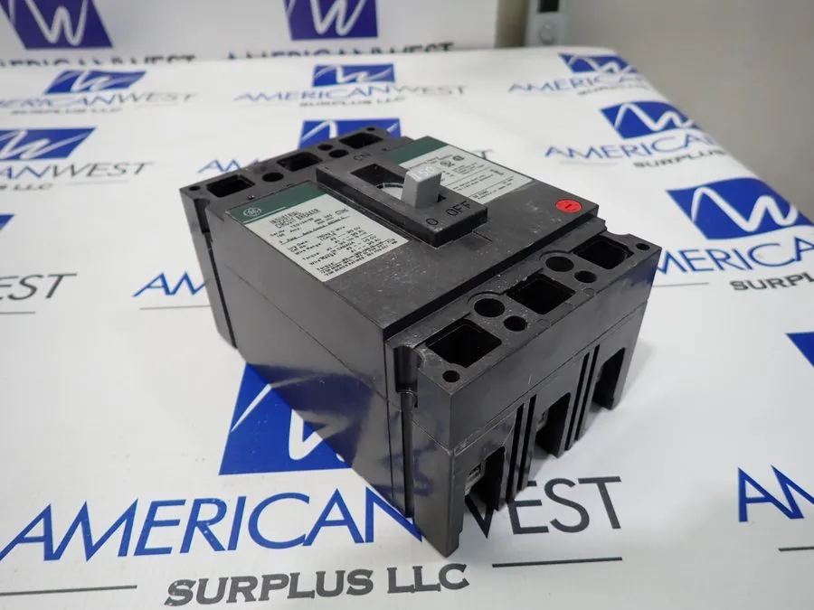 Автоматический выключатель GE TED134150 150 Amp 3 Pole 480V TED Circuit Breaker 
