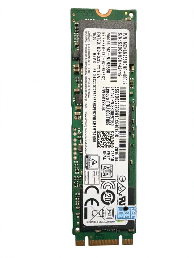 SSD-накопитель Dell Samsung PM871a 256GB SATA III 6Gb/s 2.5-Inch SSD 45W8J 045W8