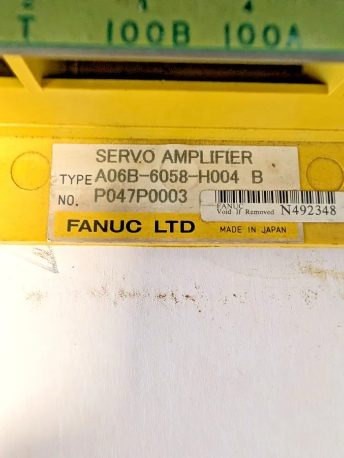 Сервоусилитель FANUC A06B-6058-H004 AC Digital Servo Drive