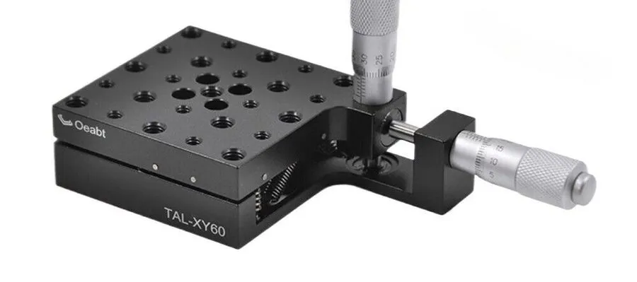 Поворотный стол TAL-XY60 Pitch and Yaw Table Manual Two-axis Tilting Rotary Tabl