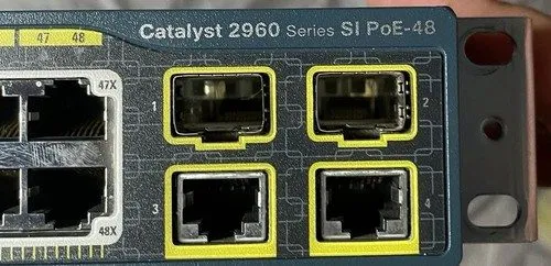 Коммутатор Cisco 2960S 48 Port Gigabit 370W PoE+ Switch, WS-C2960S-48LPD-L — фото лота 1