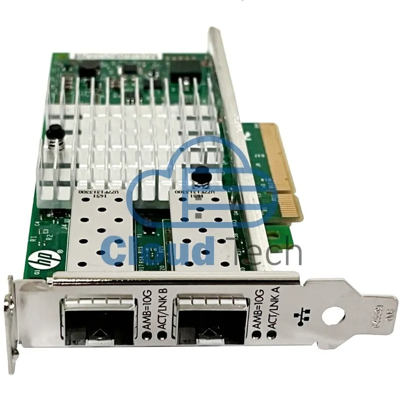 Трансивер Lot of HPE 2-Ports 10Gbps PCI-E 2.0 x8 SFP+ Network Card 665247-001